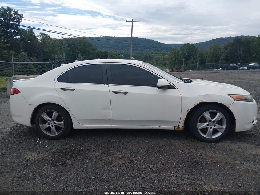 2011 ACURA TSX SEDAN 2.4L I-4 DOHC, VVT, PREMIUM , 201HP