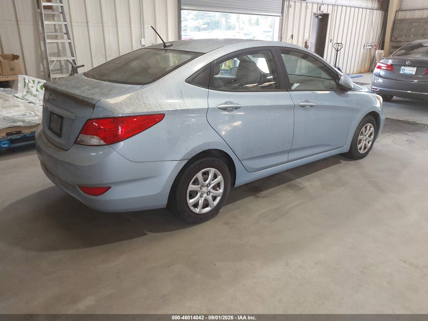 2013 HYUNDAI ACCENT auction photo 4