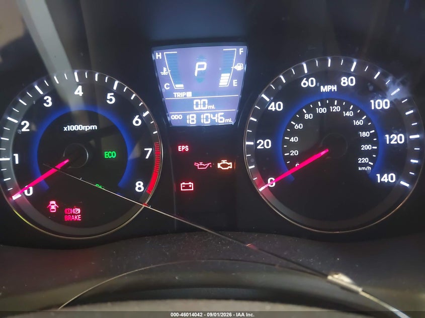 2013 HYUNDAI ACCENT auction photo 7
