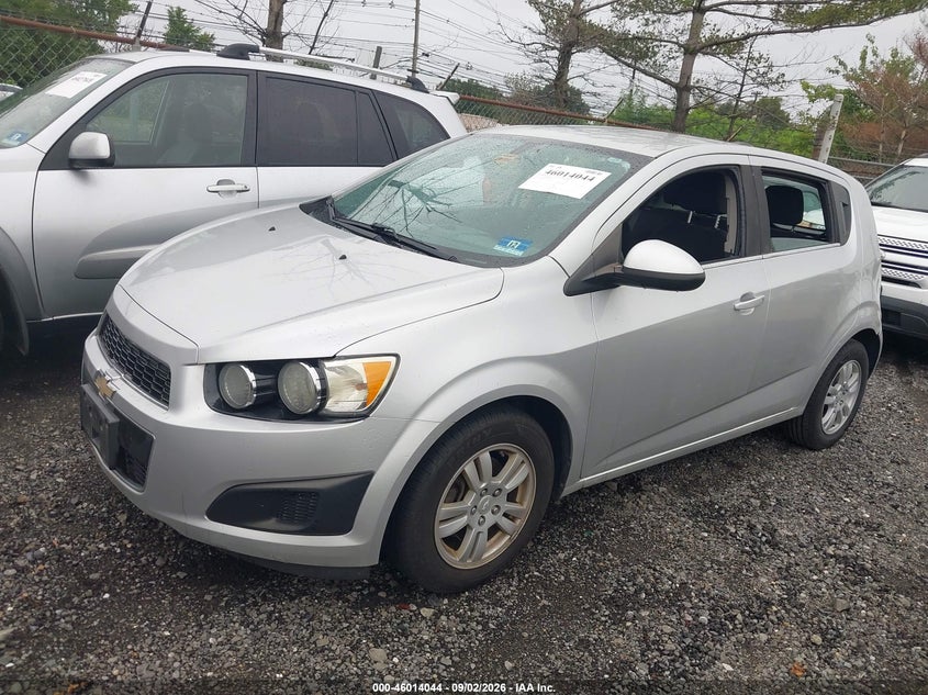 CHEVROLET SONIC 2015 VIN 1G1JC6SG0F4101042