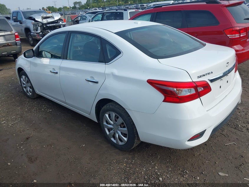 2016 NISSAN SENTRA auction photo 3