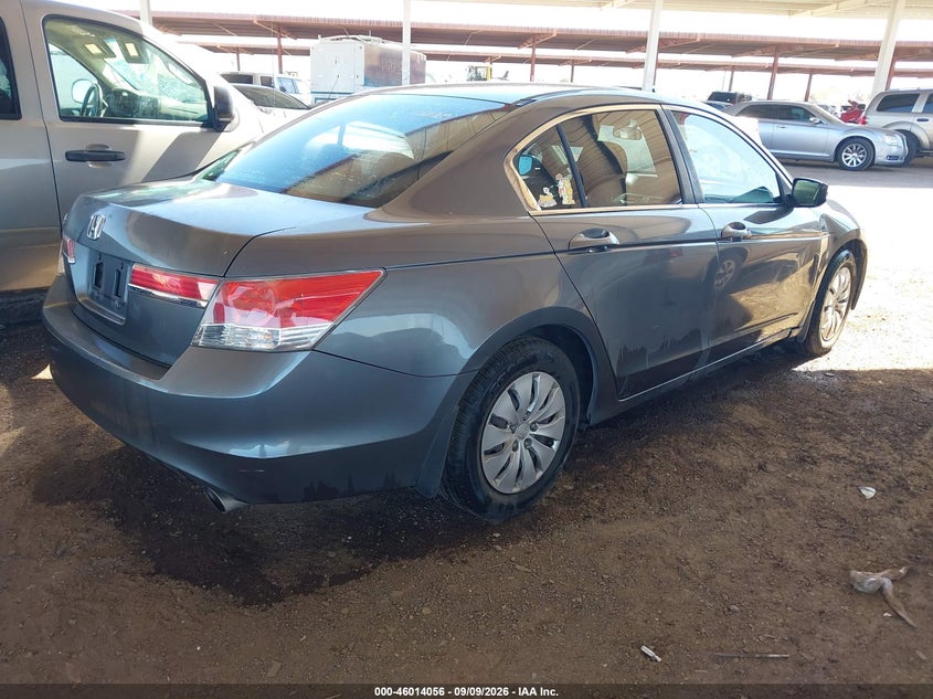 Vin: 1hgcp2f30ca206926, lot: 46513446, honda accord 2.4 lx 20124
