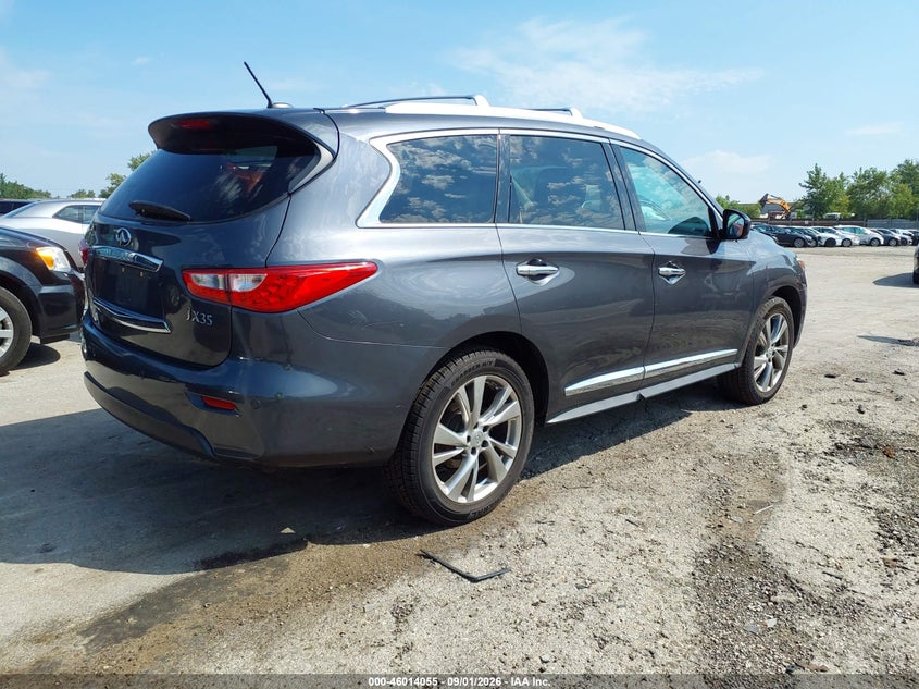Vin: 5n1al0mm5dc352936, lot: 46513447, infiniti jx35 20134