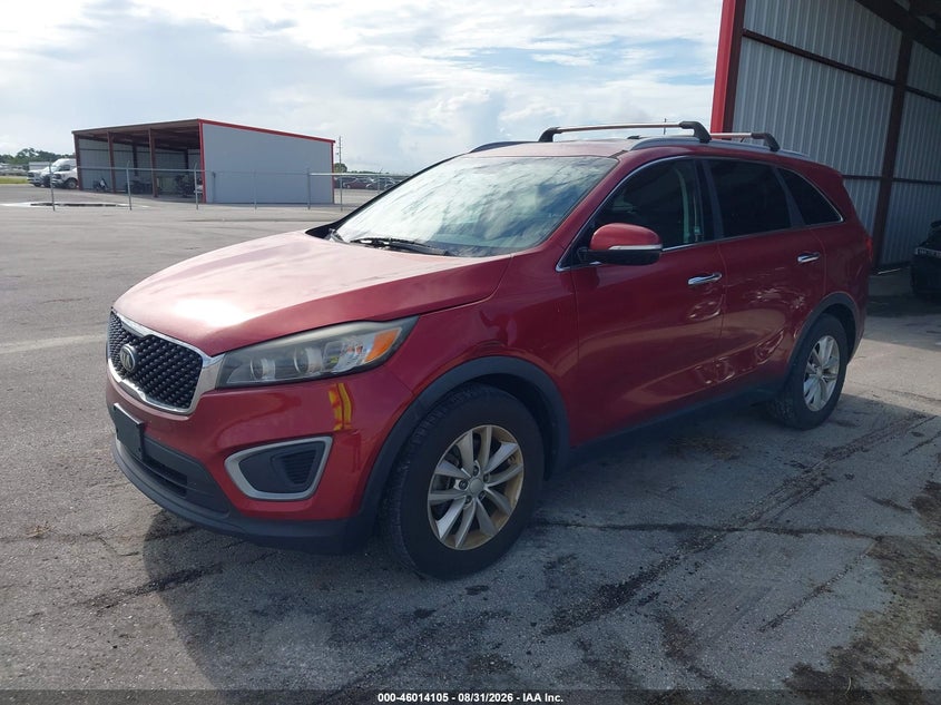 2016 Kia Sorento, Звичайний знос, IAAI, VIN 5XYPG4A53GG142553 — фото 2