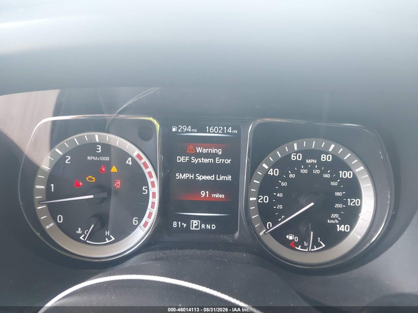 2016 NISSAN TITAN XD auction photo 7