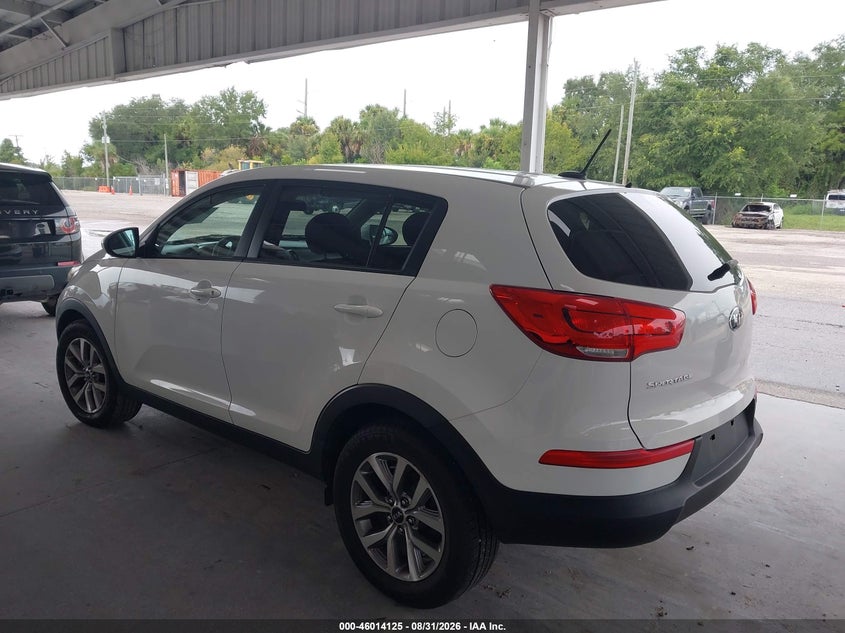 2016 KIA SPORTAGE auction photo 3