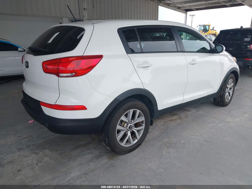 2016 KIA SPORTAGE auction photo 4