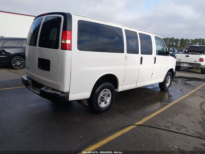 Vin: 1gnzgxfa0c1141037, lot: 46513569, chevrolet express 3500 ls 20124
