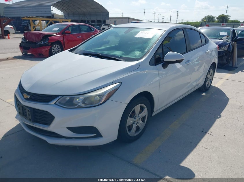 2016 Chevrolet Cruze Ls Auto, Правый зад, IAAI, VIN 1G1BC5SMXG7243631 — фото 2