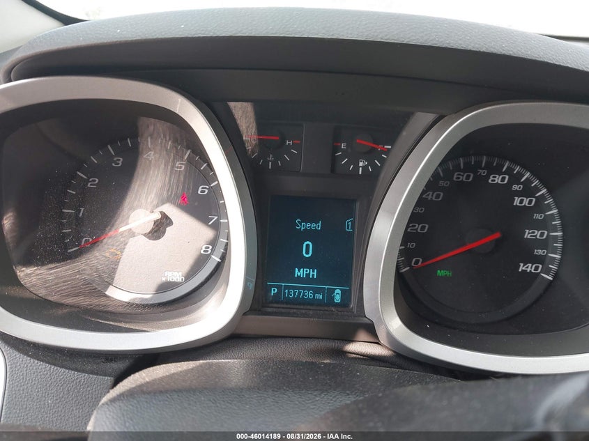 2012 CHEVROLET EQUINOX SPORT UTILITY VEHICLE 2.4L I-4 DI, DOHC, VVT, REGULAR , 182HP