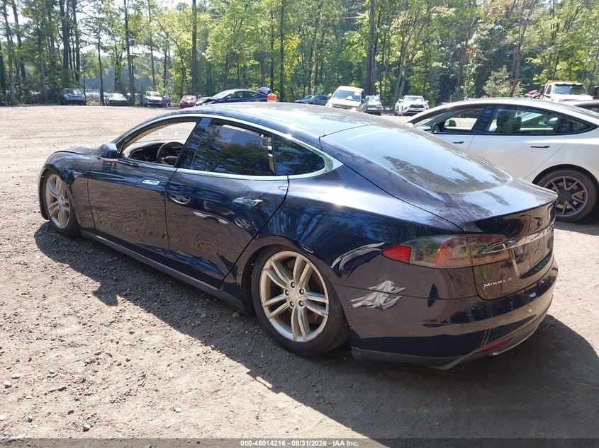 2015 TESLA MODEL S auction photo 3