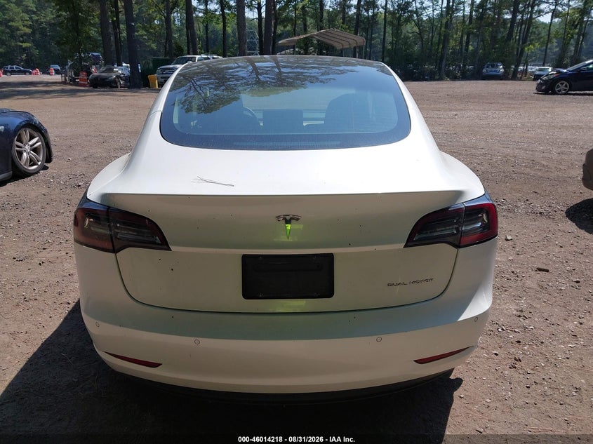 TESLA MODEL 3 2021 VIN 5YJ3E1EB5MF978953