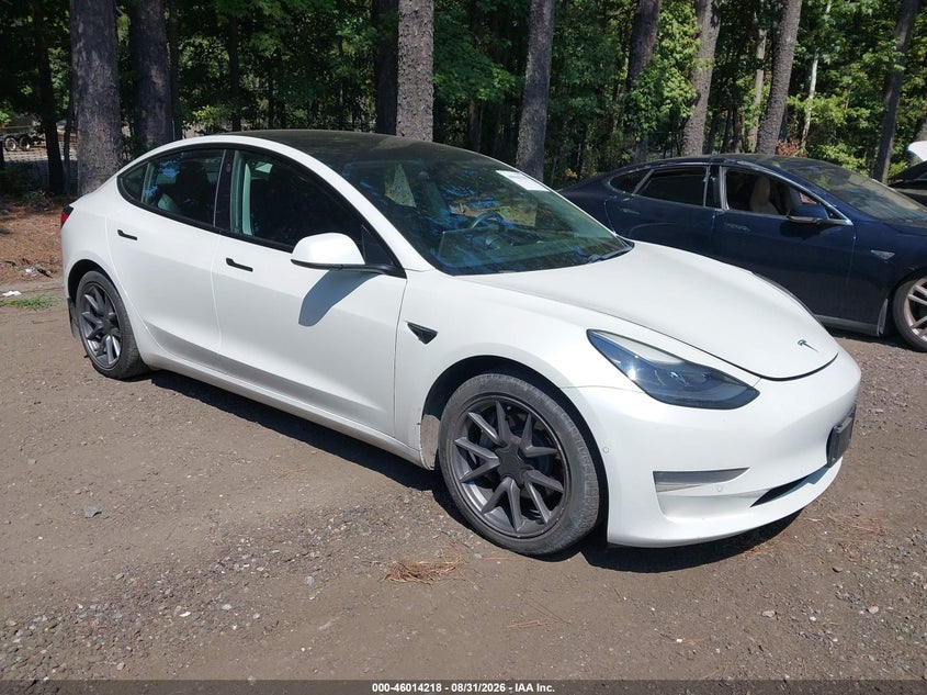2021 TESLA MODEL 3 auction photo 1