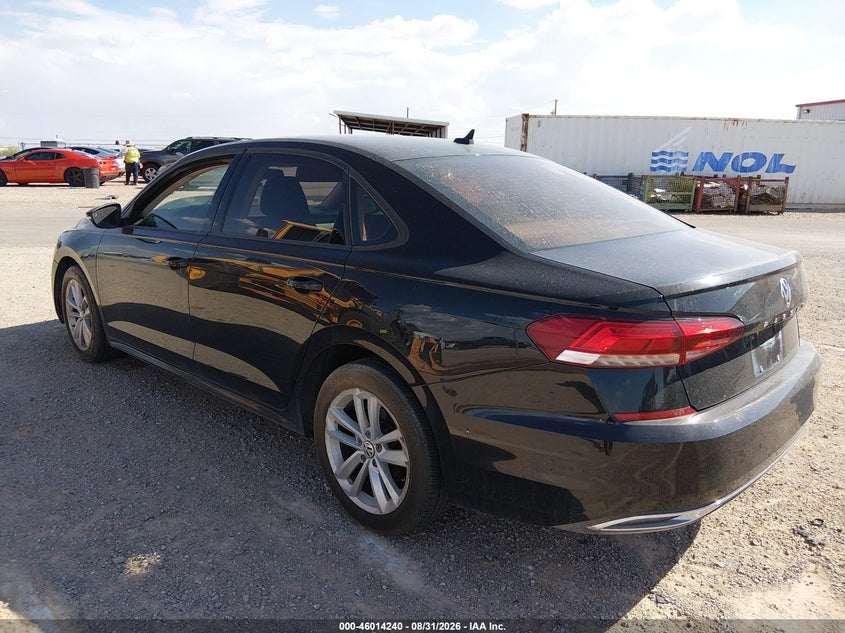 2020 VOLKSWAGEN PASSAT auction photo 3