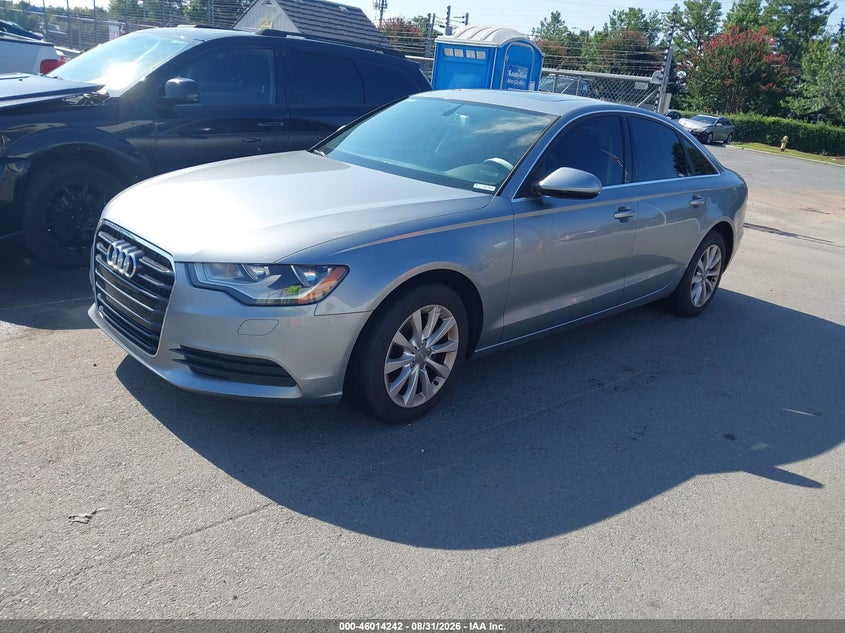 2014 Audi A6, Обычный износ, IAAI, VIN WAUCFAFC9EN163143 — фото 2