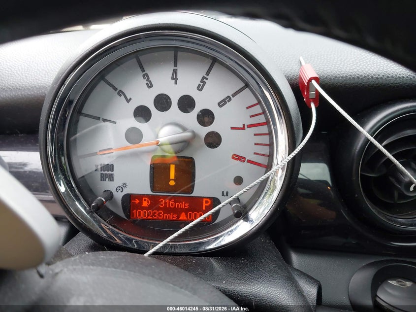 2009 MINI COOPER S auction photo 7