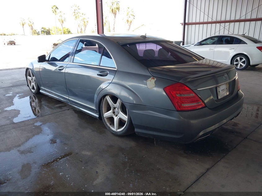 2009 MERCEDES-BENZ S 550 auction photo 3