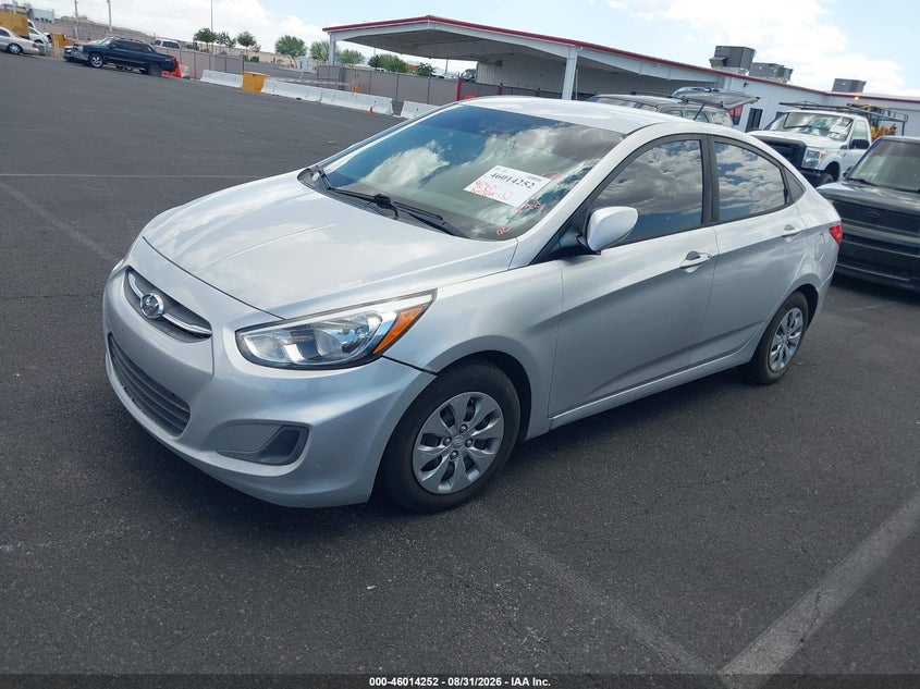 2017 Hyundai Accent, Normal Wear & Tear, IAAI, VIN KMHCT4AE9HU172842 — photo 2