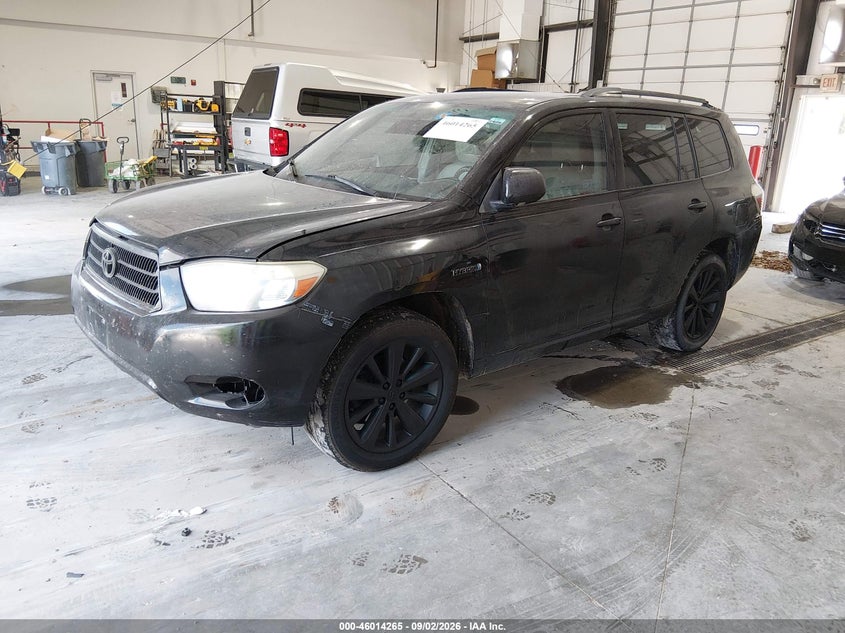 TOYOTA HIGHLANDER HYBRID 2008 VIN JTEEW41A282007515