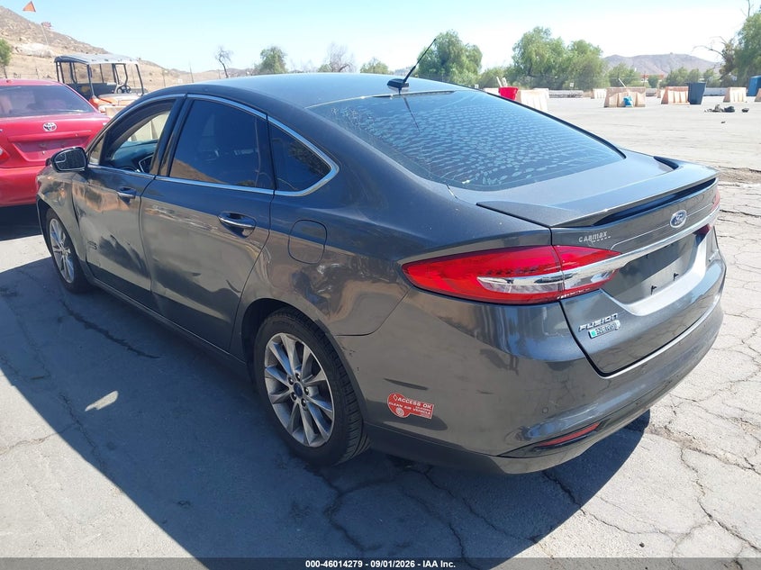 2017 FORD FUSION ENERGI auction photo 3