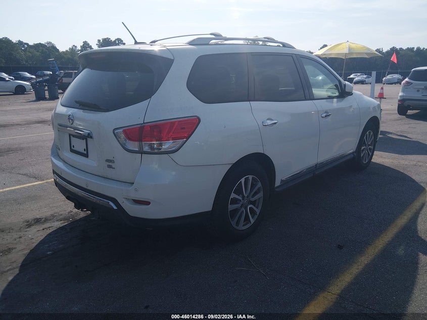 2016 NISSAN PATHFINDER auction photo 4