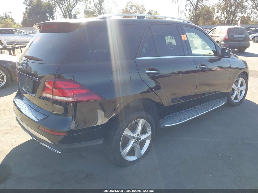 MERCEDES-BENZ GLE 350 2018 VIN 4JGDA5JBXJB190161