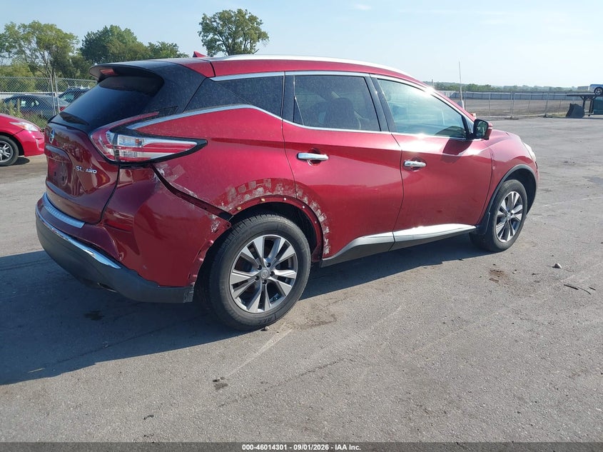 2015 NISSAN MURANO auction photo 4