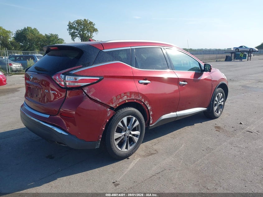 2015 NISSAN MURANO auction photo 6