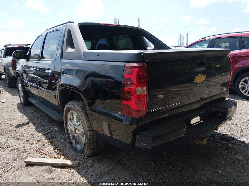 2009 CHEVROLET AVALANCHE 1500 auction photo 3