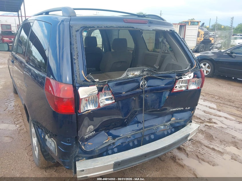 2005 TOYOTA SIENNA auction photo 6