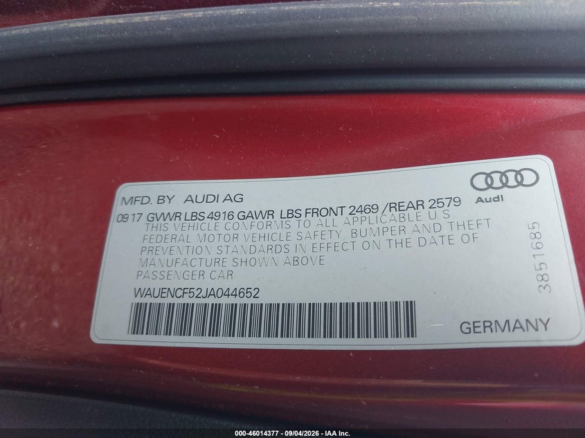 AUDI A5 SPORTBACK - zdjęcie 9