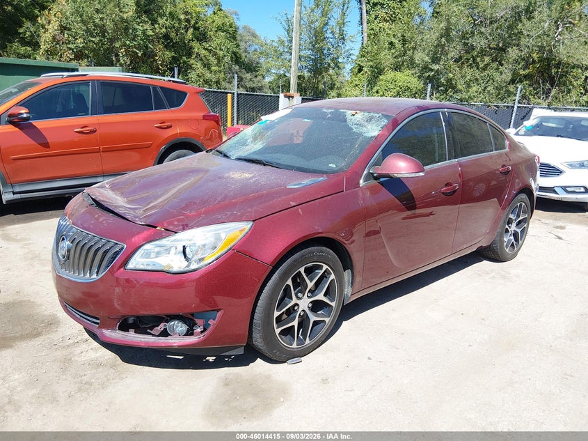 Vin: 2g4gl5ex7h9153657, lot: 46513806, buick regal turbo sport touring 20172