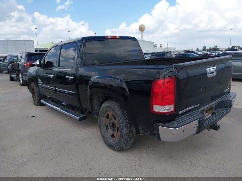 Vin: 3gtp1ve02cg230642, lot: 46513810, gmc sierra 1500 sle 20123