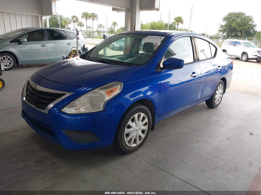 2016 NISSAN VERSA auction photo 2