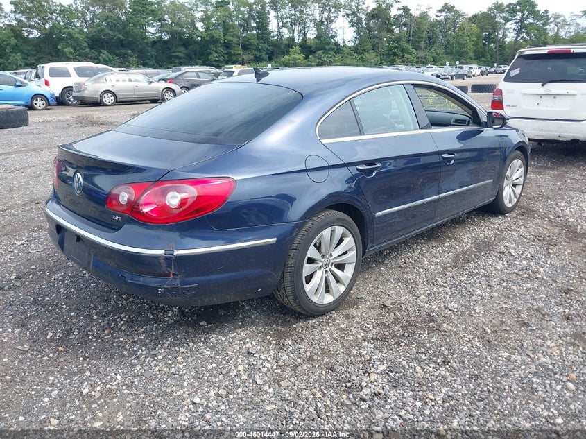 2012 VOLKSWAGEN CC auction photo 4