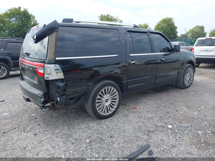 Vin: 5lmjj3jt1hel01136, lot: 46513850, lincoln navigator l select 20174