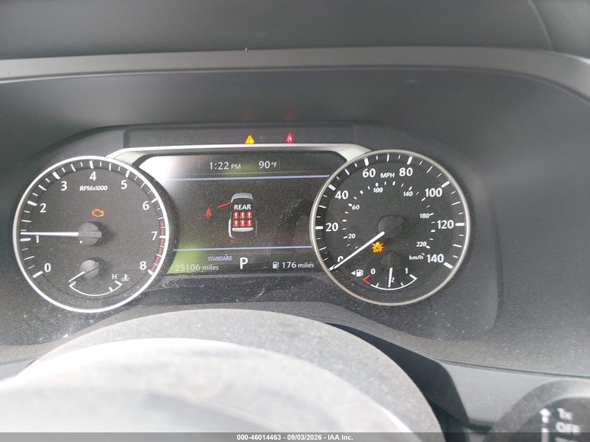 NISSAN PATHFINDER 2025 VIN 5N1DR3AA9SC234442