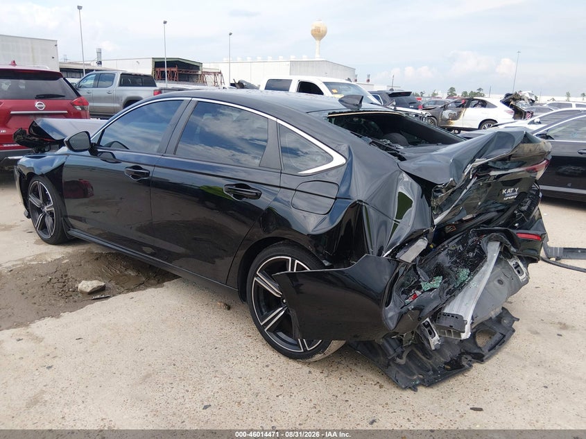 Vin: 1hgcy2f5xra019541, lot: 46513862, honda accord hybrid sport 20243