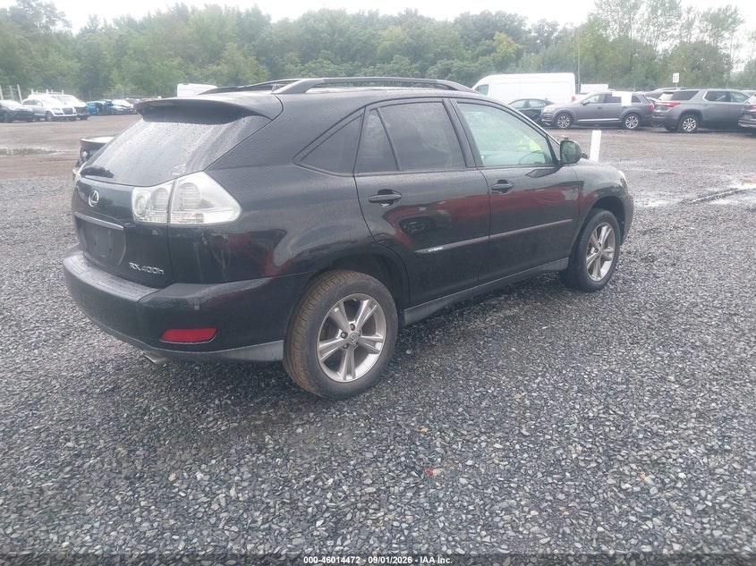 2007 LEXUS RX 400H auction photo 4