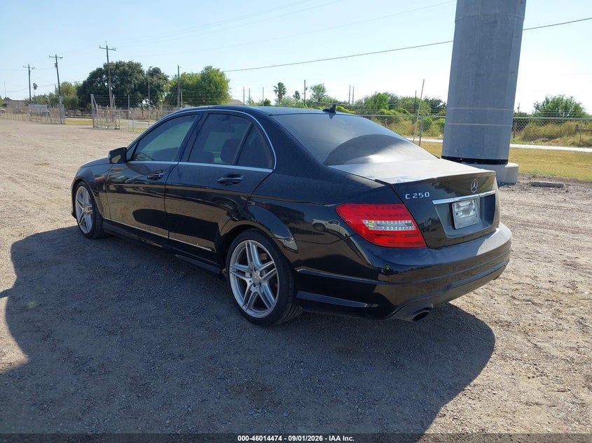 2013 MERCEDES-BENZ C 250 auction photo 3