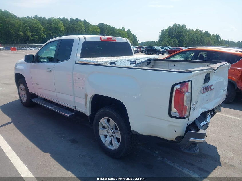 Vin: 1gth5ce33g1176635, lot: 46513873, gmc canyon 2wd sle 20163