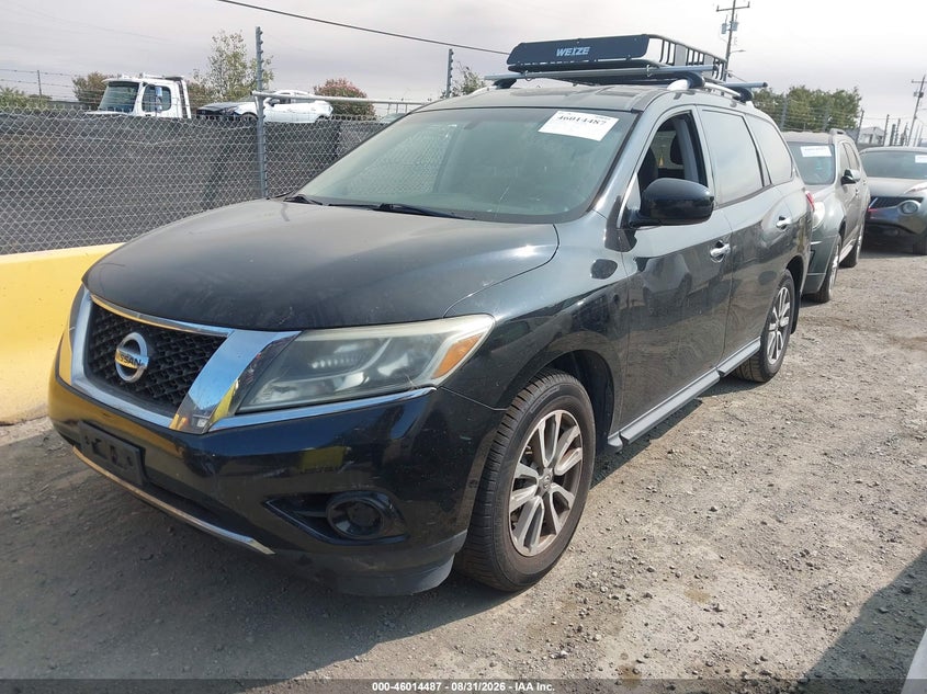2014 NISSAN PATHFINDER auction photo 2