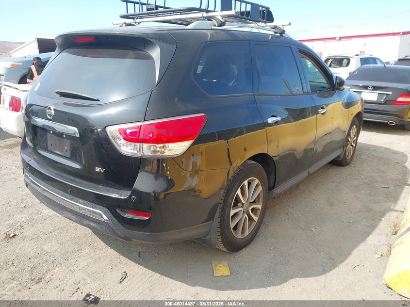 2014 NISSAN PATHFINDER auction photo 4