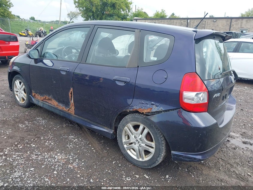 2008 HONDA FIT auction photo 3