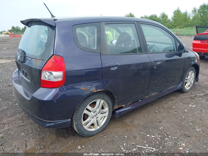 2008 HONDA FIT auction photo 4