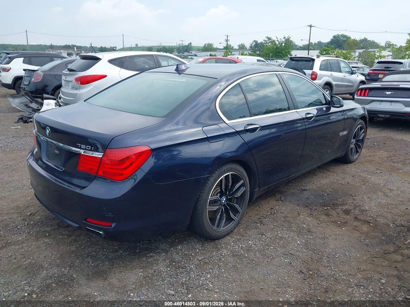 2012 BMW 750I auction photo 4