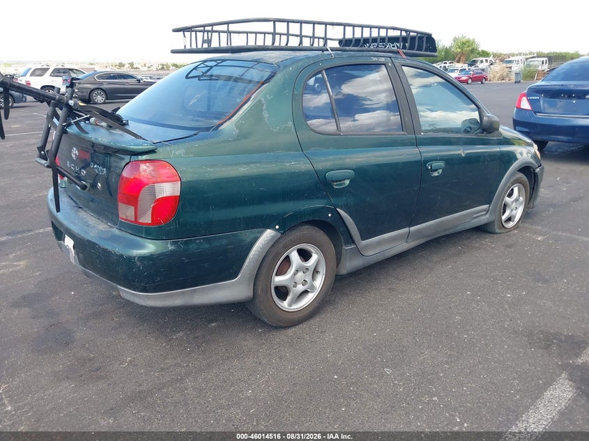 TOYOTA ECHO 2002 VIN JTDBT123820211883