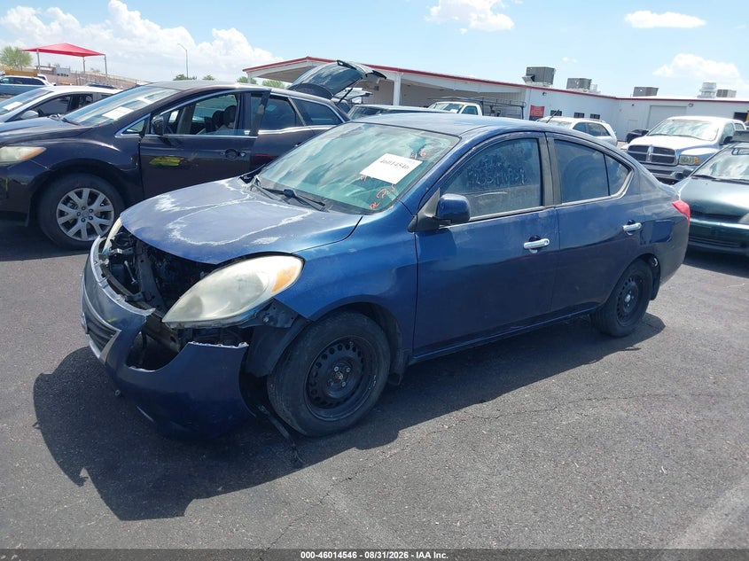 NISSAN VERSA 2014 VIN 3N1CN7AP0EK463567