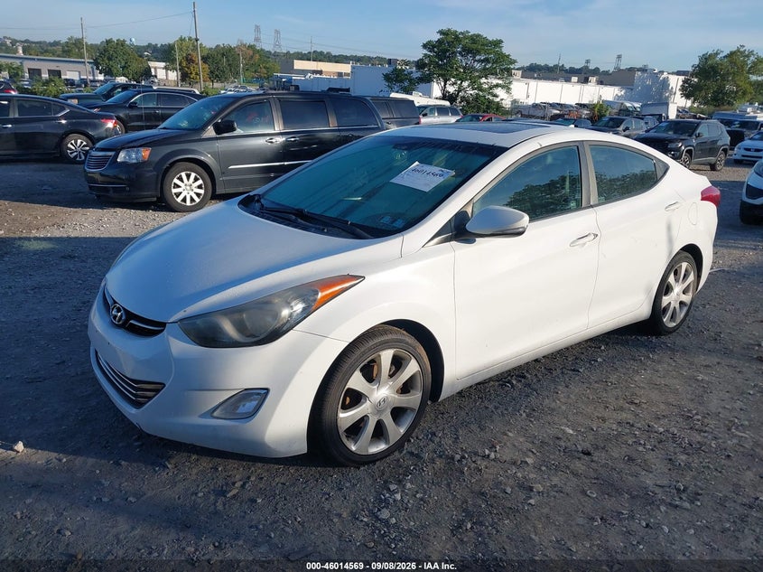 2011 HYUNDAI ELANTRA auction photo 2