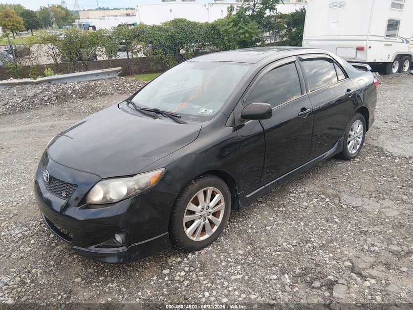 2009 Toyota Corolla, Normal Wear & Tear, IAAI, VIN 2T1BU40E69C059413 — photo 2